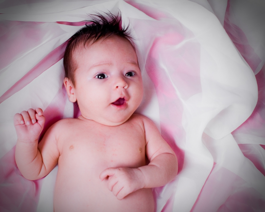 baby 1 month old first portraits | sarah tew photography