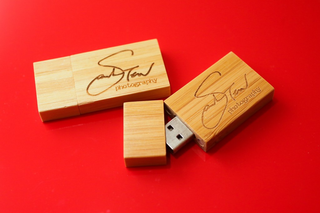 USB Memory Direct Flash Drive, Thumb Drive, Custom Bamboo Memory Stick