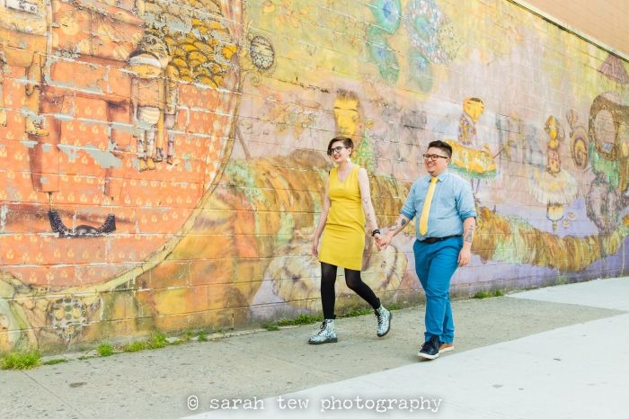 coney island engagement