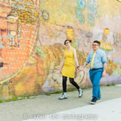 coney island engagement