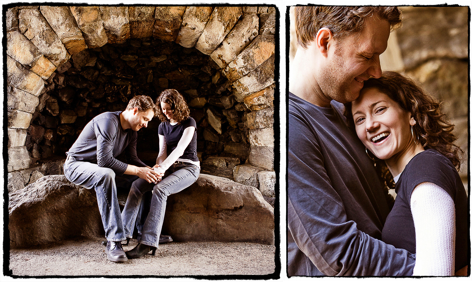 Engagement Portraits: Rachel & Pierre enjoy an afternoon in Central Park.