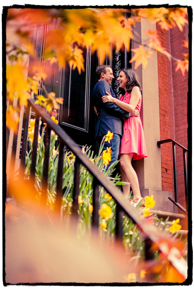 Engagement Portraits: Marisa & Nolan in the West Village.