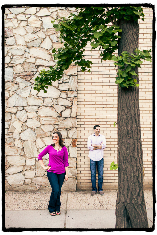 Engagement Portraits: Johanna & Greg in Long Island City.