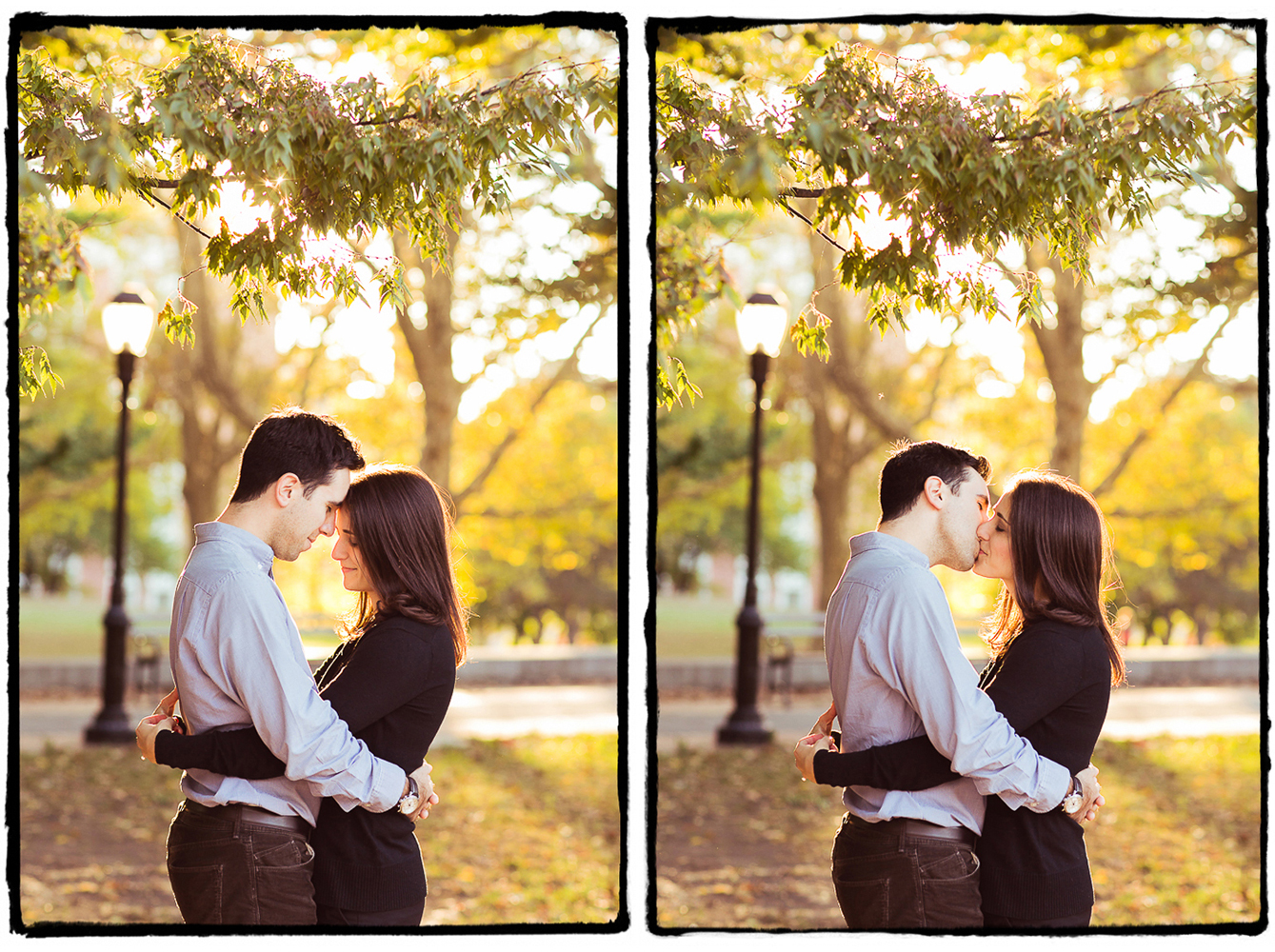 Engagement Portraits: Emily & Adam in Fort Greene park.
